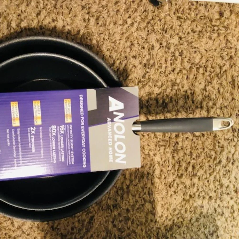 Anolon Advanced Home Skillet Frying Pan Set
